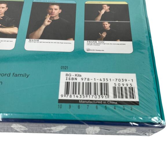 Learn American Sign Language By Arlene Rice Book Flash Cards New - Picture 14 of 14